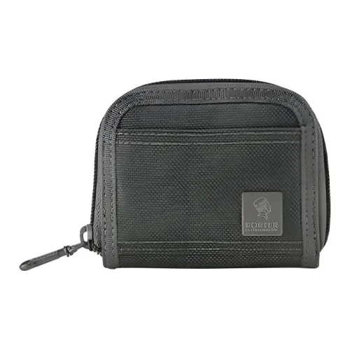 PORTER Нейлон Монетница Унисекс Угольный Серый Зеленый