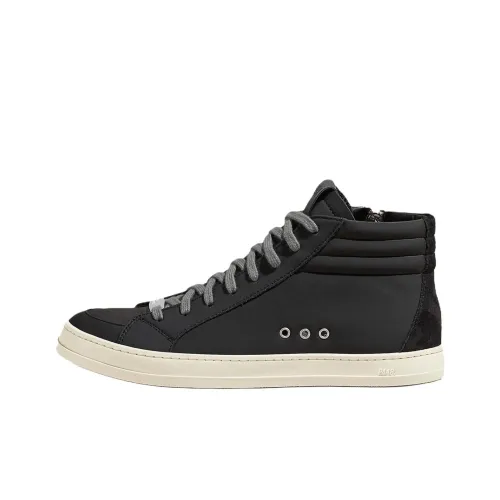 P448 MID Топ Скейтборд Кроссовки Унисекс Черный