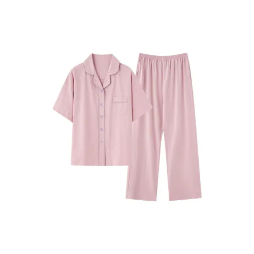 Floating Light Islands Пижама Набор Женский Розовый