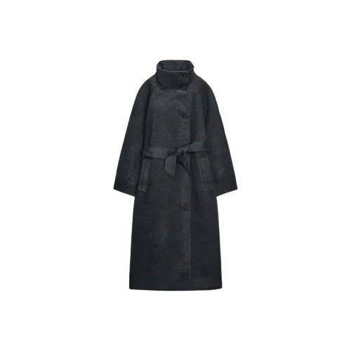 ZARA Серый Женский Пальто