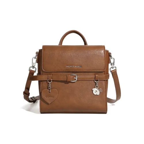 Miniso Disney Disney Mickey ПУ (полиуретан) Рюкзак Стандартный Женский Коричневый Черный Белый