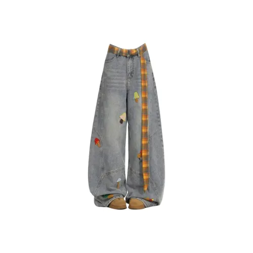 PLQV Синий Мужской Джинсы