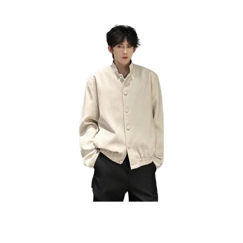 JIARONG Экрю Унисекс Куртки