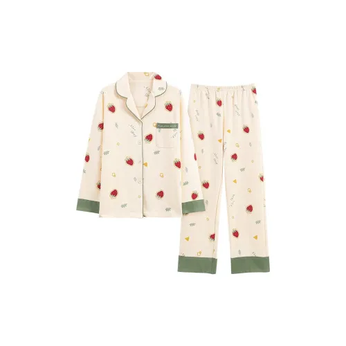 GOSO Абрикос Женские Пижамные Комплекты