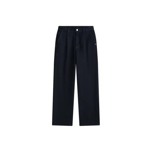 ZIOZIA Темно-синие мужские джинсы