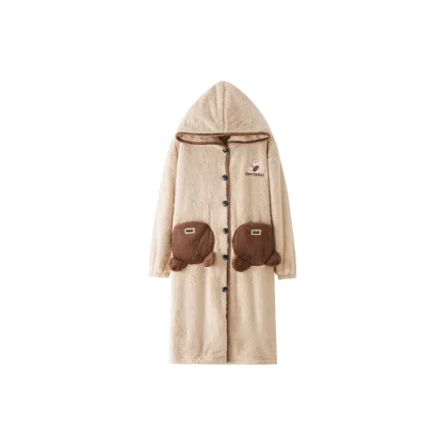 Qin Jing Пижамный комплект женский абрикосовый