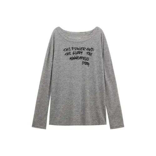 PEA Рукав с оборванным плечом T-рубашка Унисекс