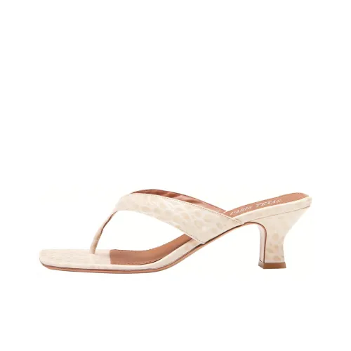 Paris Texas Шлепанцы Женские Бежевые