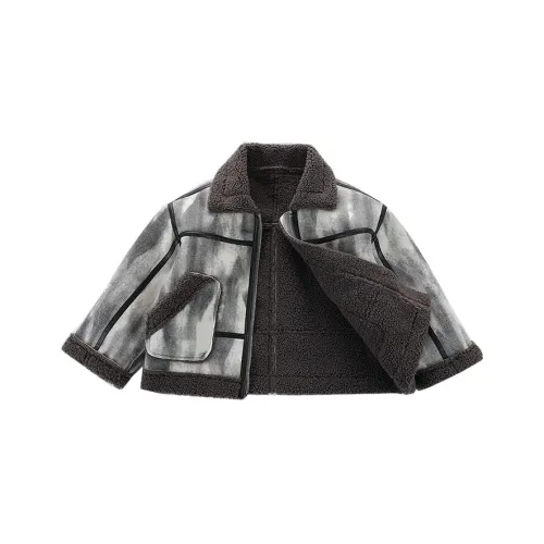 Mu Qingqing Изображение Цвет Kids Шерстяное Пальто