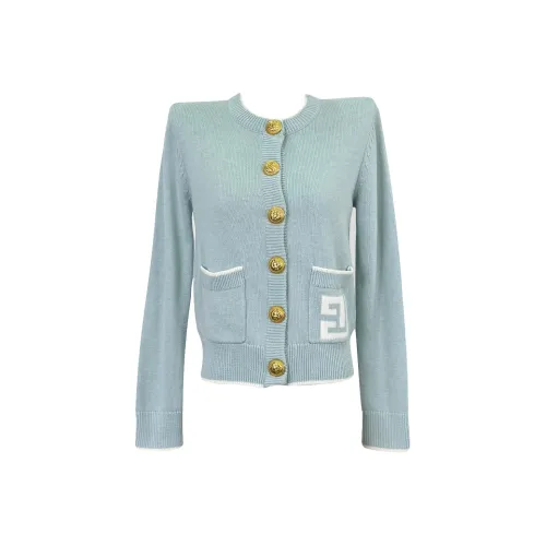 Udon House Небесно-голубой Женский Трикотаж