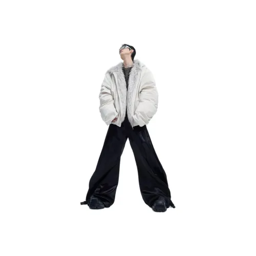 PAINT STAIN Хлопковый пуховик унисекс