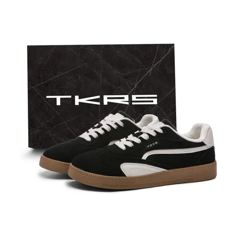 TKRS Износостойкий и Легкий Низкий Топ Скейтборд Кроссовки Мужские Черные