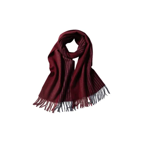 Red Bean Кашемир Вязаные Шарфы Мужской