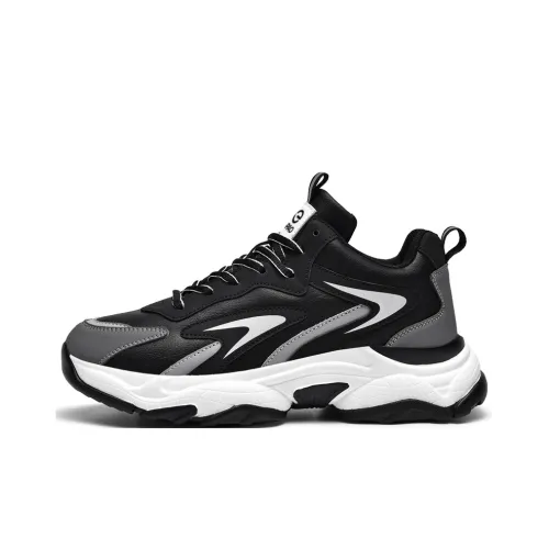 LINGPAO Масло-Подошва Низкий Топ Мужской