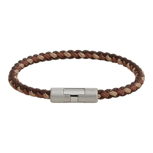 HERMES Шелк Браслеты Мужской Золотисто-коричневый