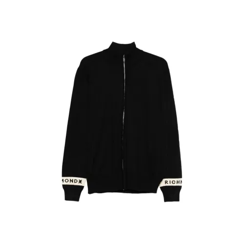 JOHN RICHMOND Черный Мужской Трикотаж