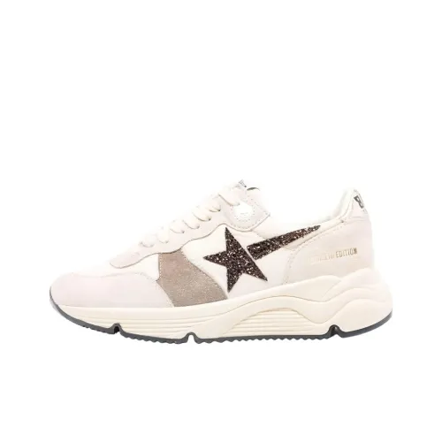 Golden Goose Running Sole Low Топ Повседневная обувь Женская Белый Черный