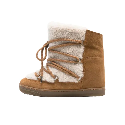ISABEL MARANT Nowles Короткие Сноубутсы Женские Коричневые