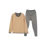 Круглый вырез, светло-серый