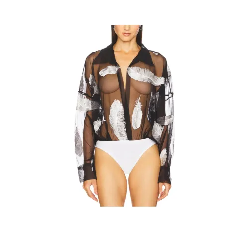 NORMA KAMALI Черный Женские Боди