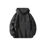 [Осень и зима ☆Тесный крой] Темно-серый (Ma Кемпинг Наклейка Логотип на груди_Низ Правая сторона Этикетка)