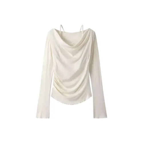 DTLUI Абрикос Женские T-рубашки