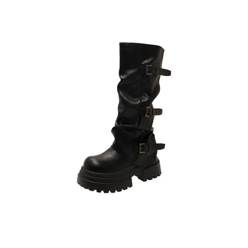 Xingdiman Женские высокие сапоги на каблуке