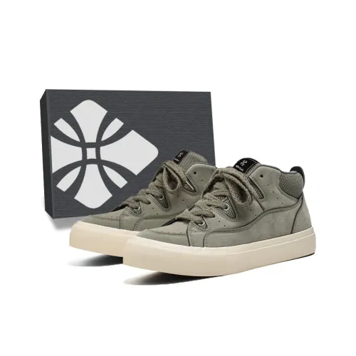 ЮЙЧЖАОЛИНЬ Устойчивые к истиранию противоскользящие кроссовки для скейтбординга MID Топ Мужские