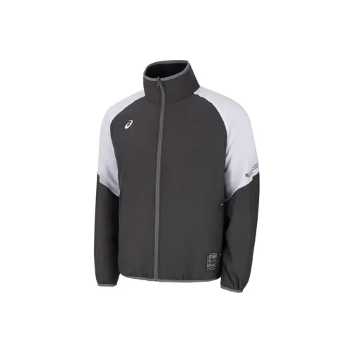 Asics Черный Белый Мужские Куртки