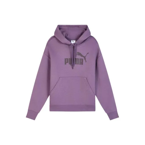 PUMA ESS Виноградный фиолетовый Женские Свитшоты