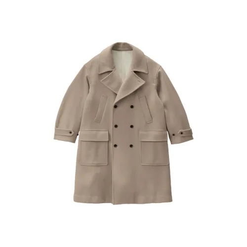 Graphpaper FW25 Свет Melton PEA Пальто Мужской