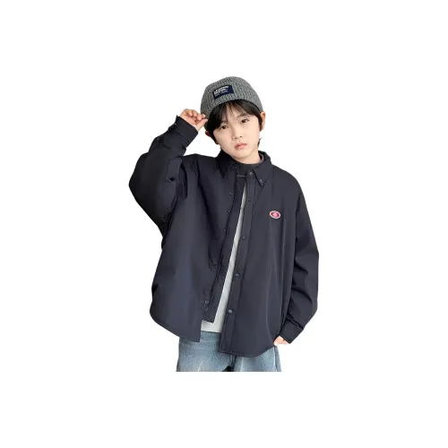 MUMUWU HOUSE Темно-синий школьный топ