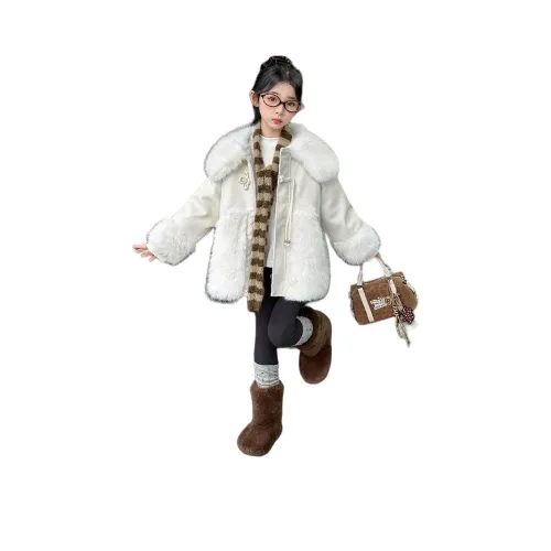 Guldoeleph Бежевый Kids Натуральный и искусственный мех