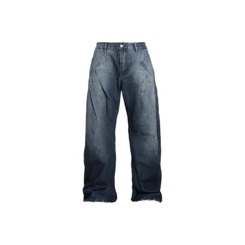 SOUTHTEENAGER Синий Мужской Джинсы