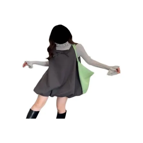 April20th Длинное платье с длинными рукавами женское