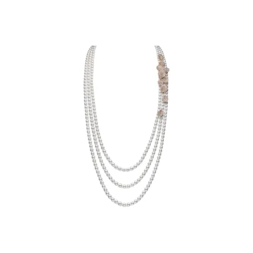 MIKIMOTO Akoya Жемчужные ожерелья Женское Белое