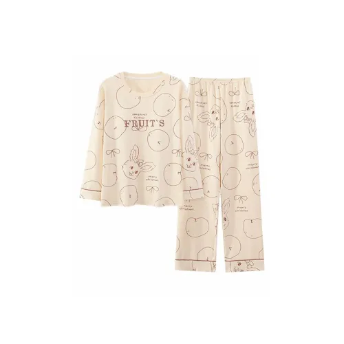 GOSO Абрикос Женские Пижамные Комплекты