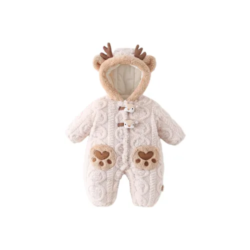 XiaoJinBu Абрикос Малыш Комбинезоны Ползунки