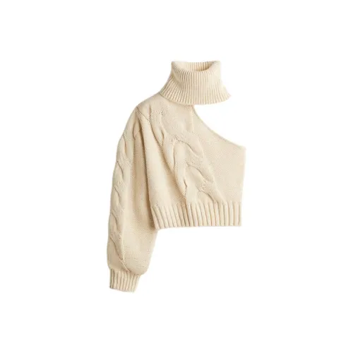 H M Светлый Бежевый Женские Свитера