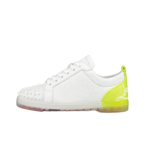 CL Fun Louis Junior Low Топ Скейтборд Кроссовки Мужские Белые Зеленые