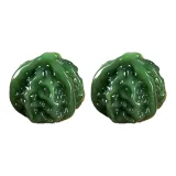 Протея Зеленый [Высокая прозрачность стекло] Уменьшение стресса Ореховый, 1 пара