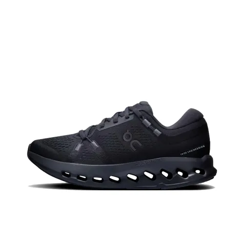 On Cloudsurfer 2 Дышащие Беговые Кроссовки с Поддержкой Женские Черные