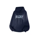 Темно-синий [Тяжелый полиэстер-хлопок] с флисовой подкладкой