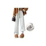 Серый Белый [Утолщенный и с флисовой подкладкой]