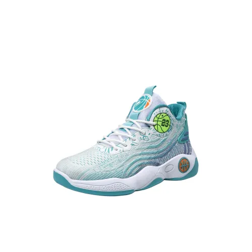 Genius Pooh Износостойкий Легкий Амортизирующий Противоскользящий Детские Баскетбольные Кроссовки Унисекс