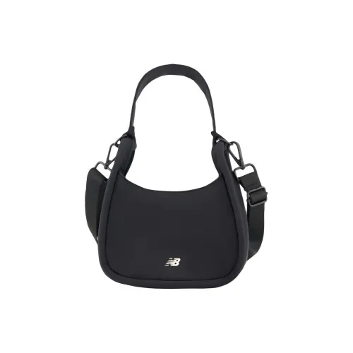 New Balance Ткань Одно Плечо Сумка Женская Черная