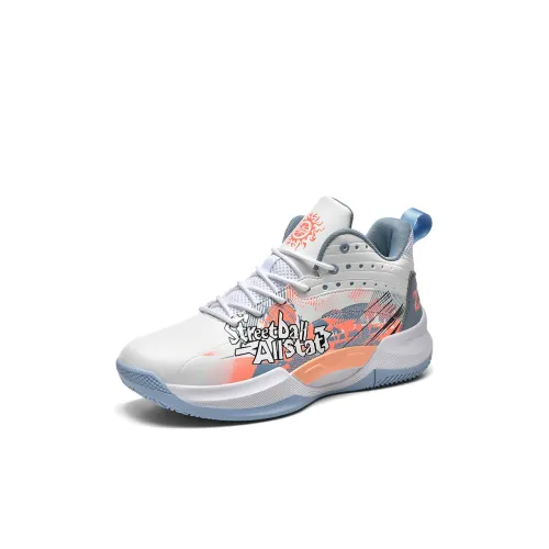 Genius Pooh Slip Resistant Abrasion Resistant Lightweight Амортизация Детские Баскетбольные Кроссовки Unisex