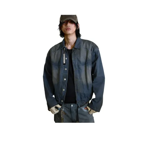 CVOOOER Синий Унисекс Джинсовые куртки