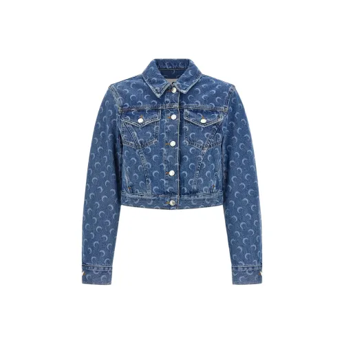 Marine Serre Denim Jacket Women's