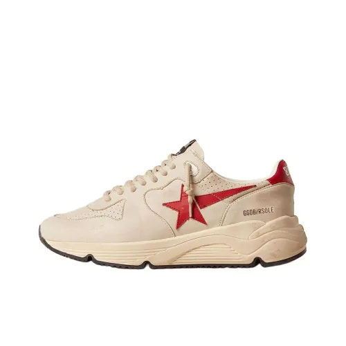 Golden Goose Running Sole Low Топ Повседневная обувь Мужская Бежевая